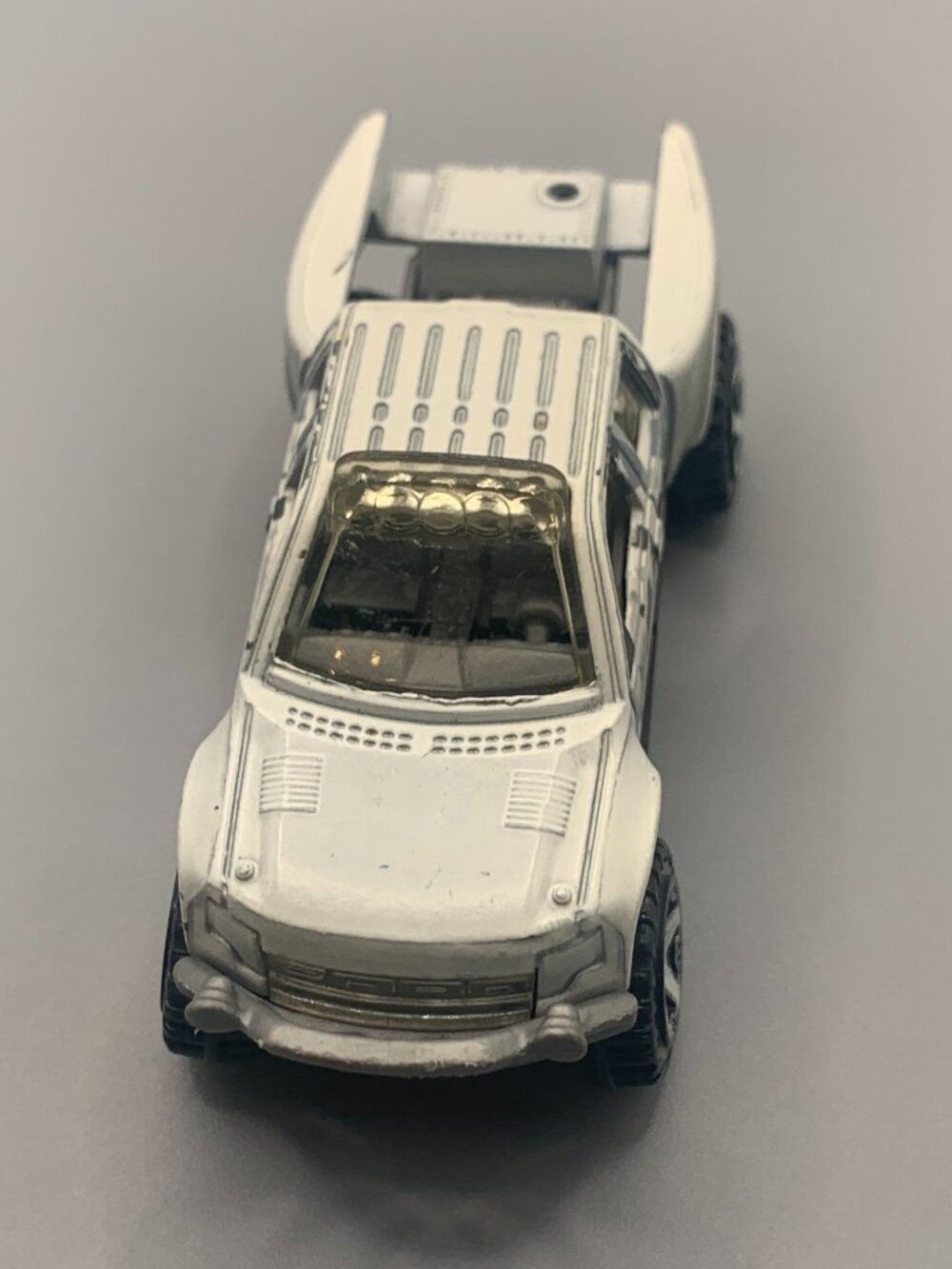 1:64 Hot Wheels White Sand Blaster Offroad Truck SELLING AS IS